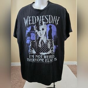 Wednesday® 'I'm Not Weird Everyone Else Is' Graphic Tee Size XL
